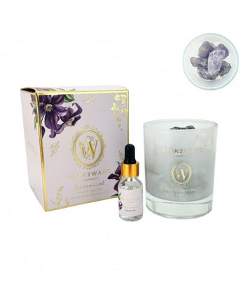 Wick2Ware Rock Crystals & ESSENTIAL OIL - Lillianna Gifts Australia