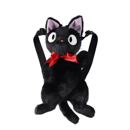 Official Studio Ghibli Kiki's Delivery Service Jiji Black Cat Plush Rucksack Backpack - Lillianna Gifts Australia