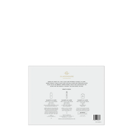 Sunsets in Capri Gift Set - Lillianna Gifts Australia