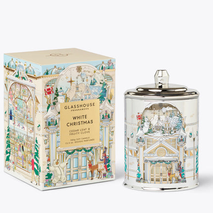 Glasshouse - Christmas - White Christmas Cedar Leaf & Fruity Clove 2025 - Lillianna Gifts Australia