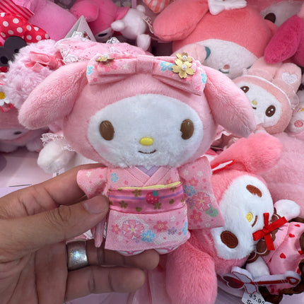 My Melody Plush Doll – 2025 Sakura kimono Edition - Lillianna Gifts Australia