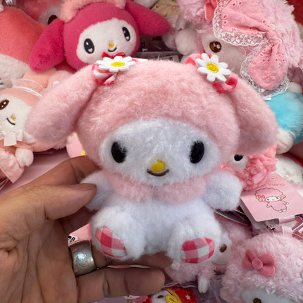 My Melody Plush Doll Keychain – flower edition - Lillianna Gifts Australia