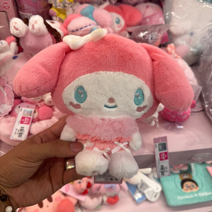 My Melody Plush Doll Keychain – love dress edition - Lillianna Gifts Australia