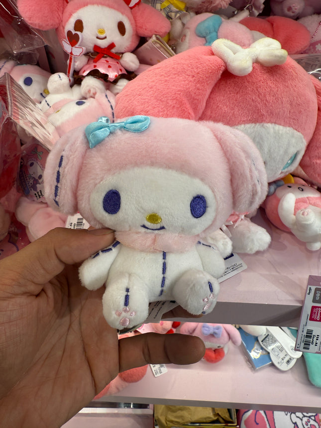 My Melody Plush Doll Keychain – cool sutures edition - Lillianna Gifts Australia