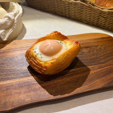 IsleEase Squishy - Puff Pastry With Egg - Lillianna Gifts Australia