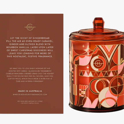 Glasshouse - Christmas 2024 - 380g Triple Scented Soy Candle - Lillianna Gifts Australia