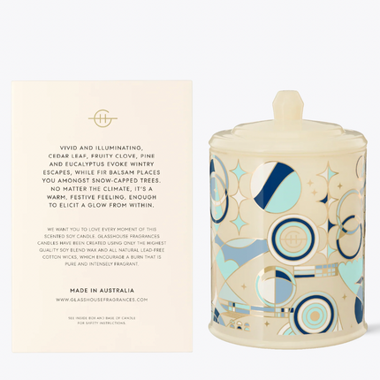 Glasshouse - Christmas 2024 - 380g Triple Scented Soy Candle - Lillianna Gifts Australia