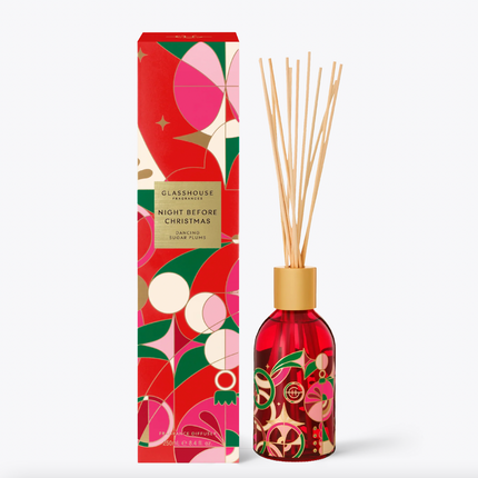 Glasshouse - Christmas 2024 - Night Before Christmas 250mL Fragrance Diffuser - Lillianna Gifts Australia