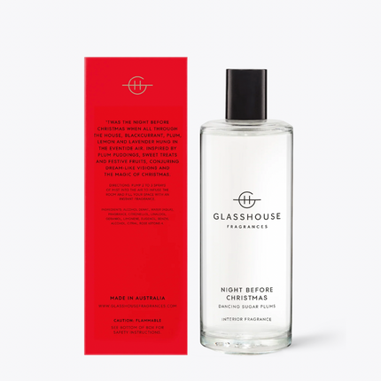 Glasshouse - Christmas 2024 - Night Before Christmas 150mL Interior Fragrance - Lillianna Gifts Australia