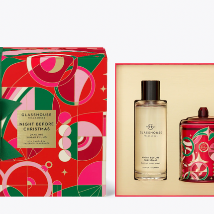Glasshouse - Christmas 2024 - Night Before Christmas Interior Fragrance Gift Set - Lillianna Gifts Australia