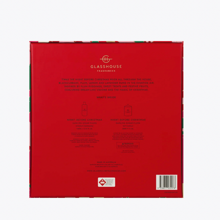 Glasshouse - Christmas 2024 - Night Before Christmas Interior Fragrance Gift Set - Lillianna Gifts Australia
