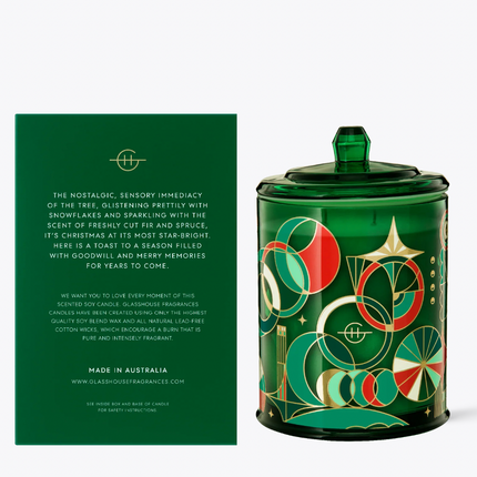 Glasshouse - Christmas 2024 - 380g Triple Scented Soy Candle - Lillianna Gifts Australia