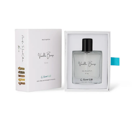 Vanilla Breeze Perfume 50 ml bottle - Lillianna Gifts Australia