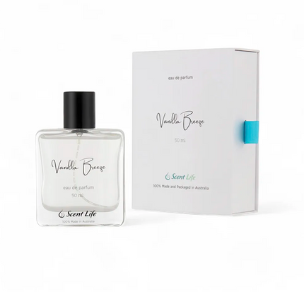 Vanilla Breeze Perfume 50 ml bottle - Lillianna Gifts Australia