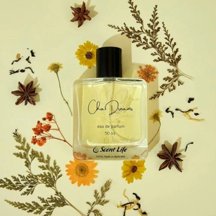 Chai Dreams Perfume 50 ml bottle - Lillianna Gifts Australia