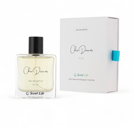 Chai Dreams Perfume 50 ml bottle - Lillianna Gifts Australia