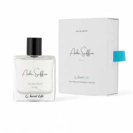 Amber Saffron Perfume 50 ml bottle - Lillianna Gifts Australia