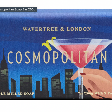 Wavertree & London Cosmopolitan Soap Bar 200g - Lillianna Gifts Australia