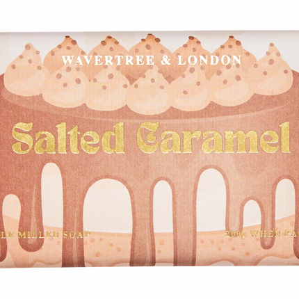 Wavertree & London Salted Caramel Soap Bar 200g - Lillianna Gifts Australia