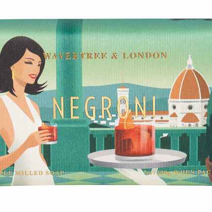 Wavertree & London Negroni Soap Bar 200g - Lillianna Gifts Australia