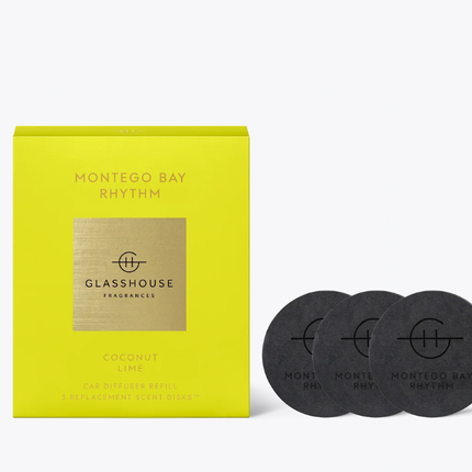 Glasshouse Car Diffuser Refill Montego Bay Rhythm - Lillianna Gifts Australia
