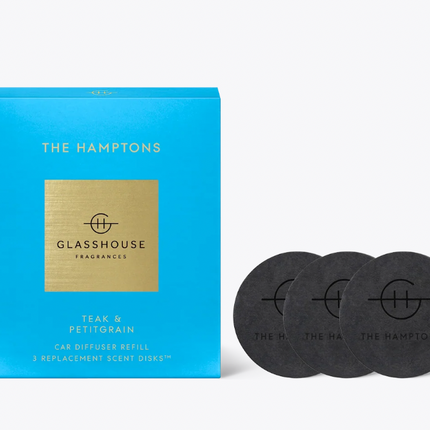 Glasshouse Car Diffuser Refill The Hamptons - Lillianna Gifts Australia