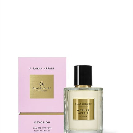 Glasshouse Perfume A TAHAA AFFAIR DEVOTION 100mL Eau de Parfum - Lillianna Gifts Australia