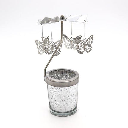 Candle Spinner Butterfly Gold\Silver - Lillianna Gifts Australia