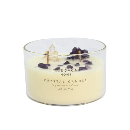 'Poetry of Provence' Crystal Healing Candle - Lillianna Gifts Australia