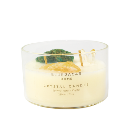 'Summer Sea Breeze' Crystal Healing Candle - Lillianna Gifts Australia