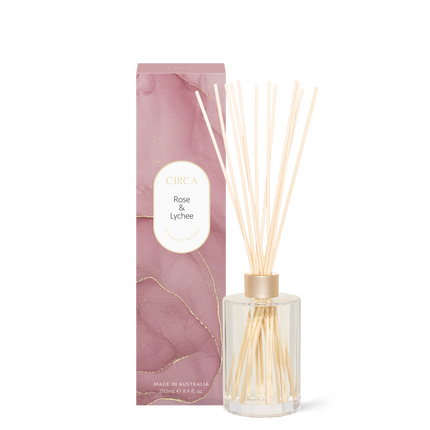 Circa Home ROSE & LYCHEE Fragrance Diffuser 250mL - Lillianna Gifts Australia