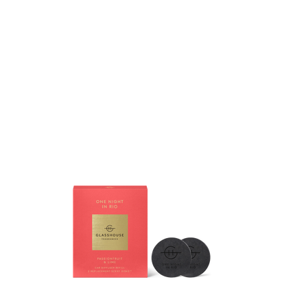 Glasshouse Car Diffuser Refill One Night in Rio - Lillianna Gifts Australia