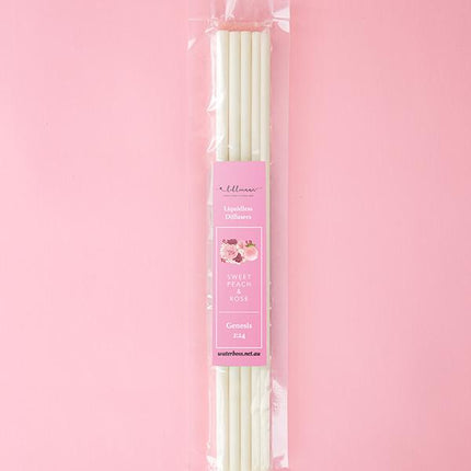Sweet Peach and Rose Liquidless Diffusers Refill Pack - Lillianna Gifts Australia