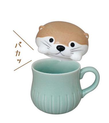 Kawaso Cafe Otter Mug - Lillianna Gifts Australia