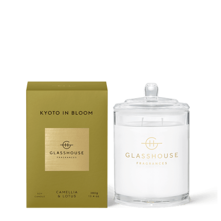 Glasshouse Candle Kyoto in Bloom - Lillianna Gifts Australia
