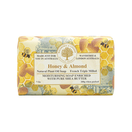 Wavertree & London Honey Almond Soap - Lillianna Gifts Australia