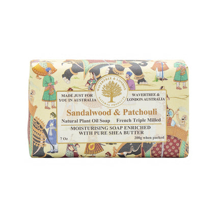 Wavertree & London Sandalwood Patchouli Soap - Lillianna Gifts Australia
