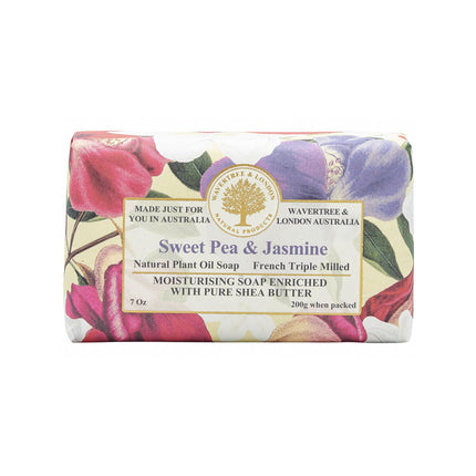 Wavertree & London Sweet Pea Jasmine Soap - Lillianna Gifts Australia
