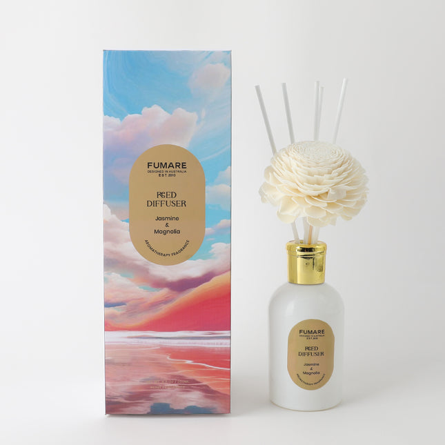 Fumare 200ml Limited White/Jasmine & Magnolia Fragrance Diffuser - Lillianna Gifts Australia