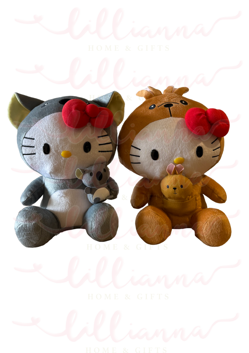 Hello Kitty Kangaroo Plush Toy – Australian Limited Edition - Lillianna Gifts Australia