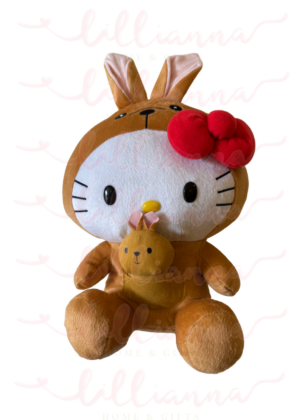 Hello Kitty Kangaroo Plush Toy – Australian Limited Edition - Lillianna Gifts Australia