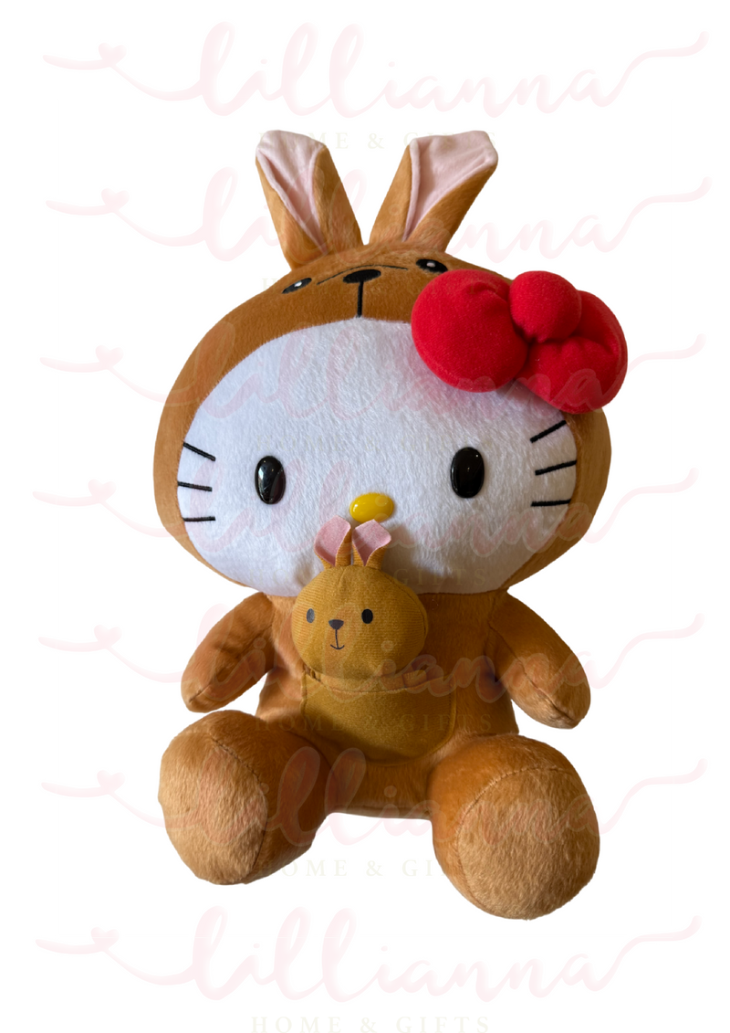 Hello Kitty Kangaroo Plush Toy – Australian Limited Edition - Lillianna Gifts Australia