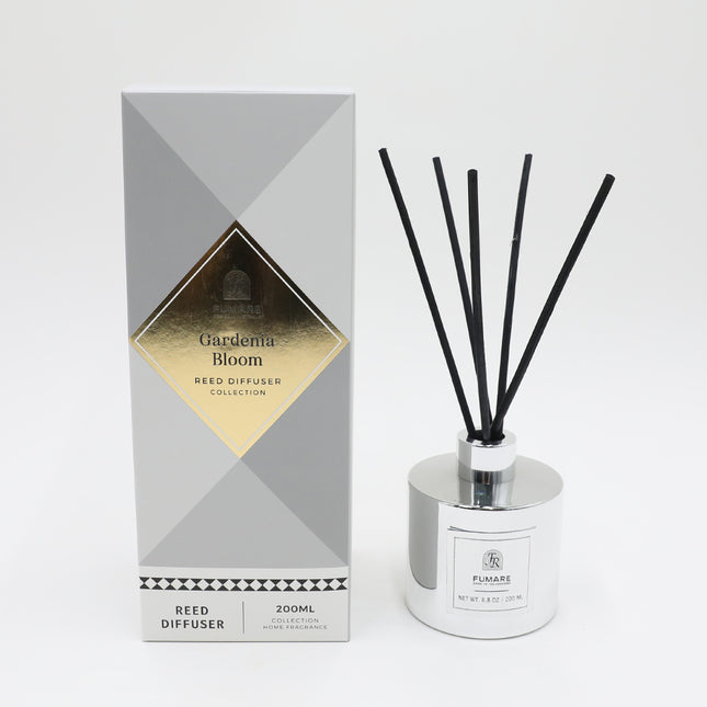 Fumare Diffuser Silver Gardenia Bloom 200ML - Lillianna Gifts Australia