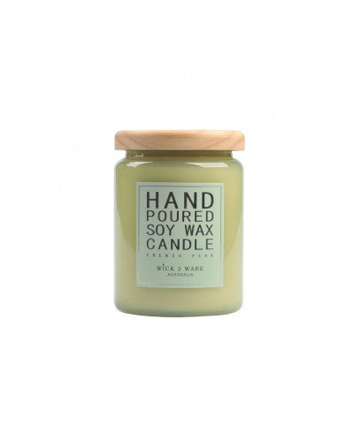 Wick2Ware Hand Poured Soy Max candle - 580g Extra Large Size - Lillianna Gifts Australia