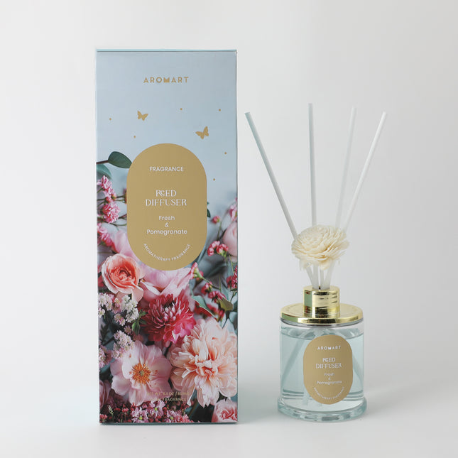 Aromart Reed Diffuser - Fresh & Pomegranate - Lillianna Gifts Australia