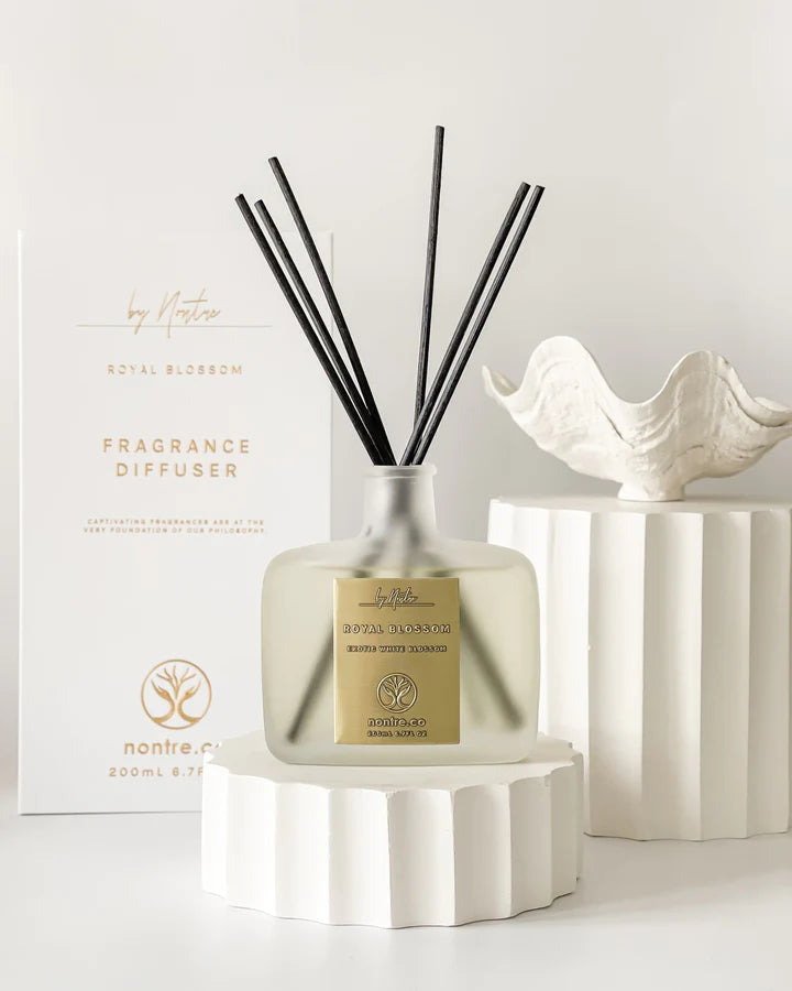 Nontre Reed Diffuser Exotic White Royal Blossom - Lillianna Gifts Australia