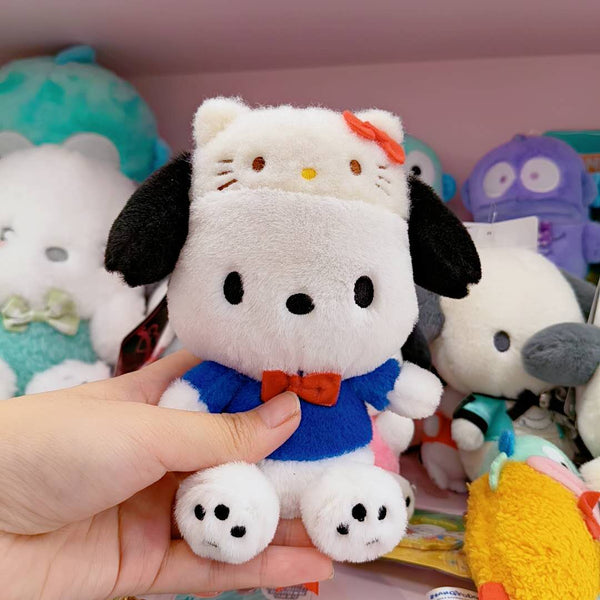 Pochacco & Hello Kitty Friendship Plush – Limited Edition - Lillianna Gifts Australia