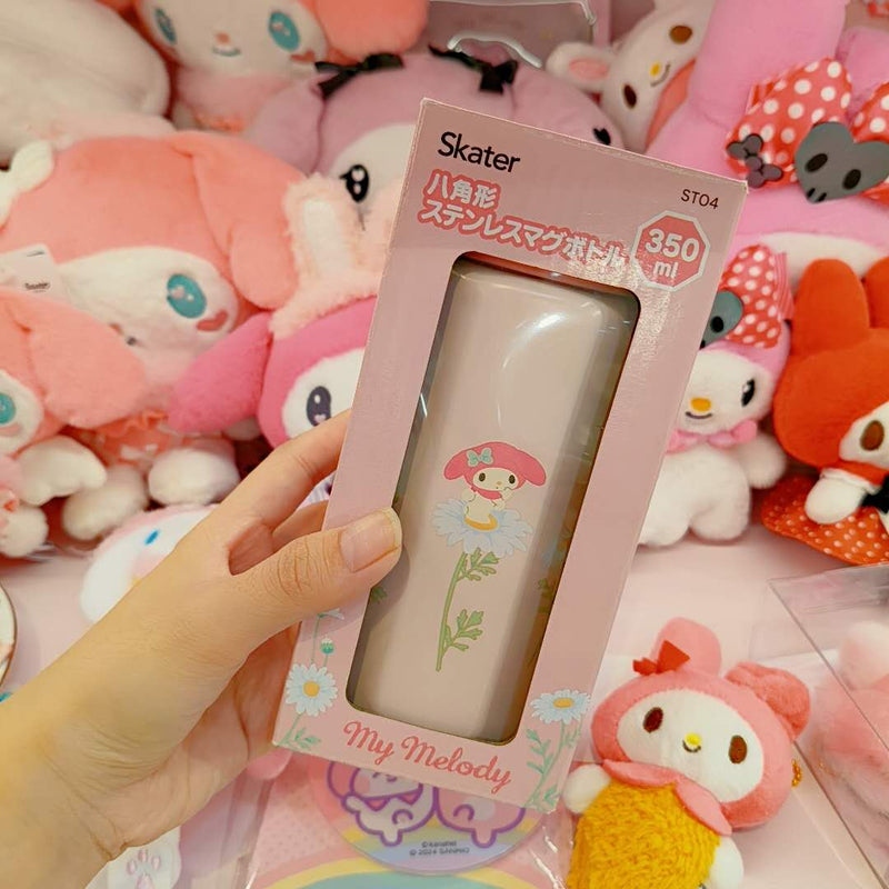 My Melody Stainless Steel Bottle – 350ml (Skater Japan) - Lillianna Gifts Australia