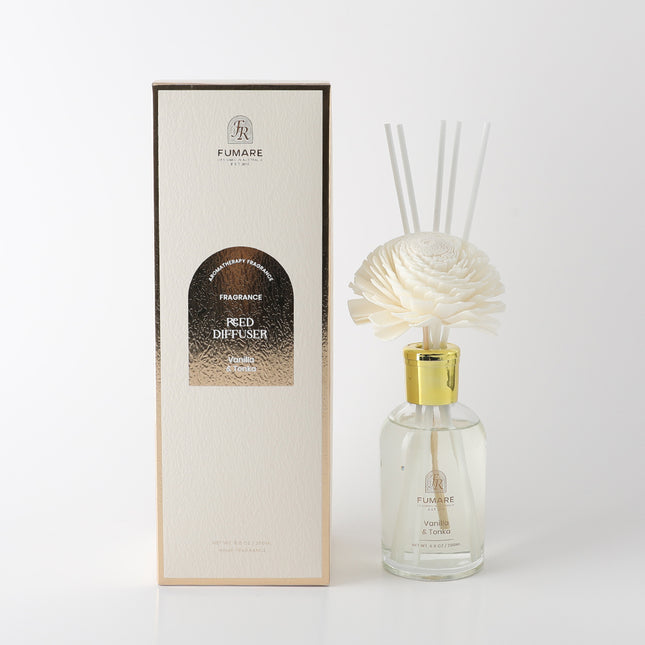 FUMARE Reed Diffuser - Vanilla & Tonka - Lillianna Gifts Australia