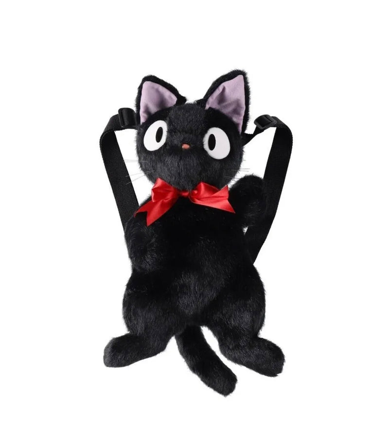Official Studio Ghibli Kiki's Delivery Service Jiji Black Cat Plush Rucksack Backpack - Lillianna Gifts Australia
